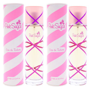 Pink Sugar by Aquolina for Women - 3.4 oz EDT Spray - Pack of 2